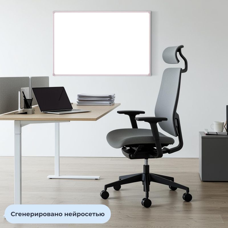 Доска магнитно-маркерная Attache Economy Classic 60х90(BW-PL69)ПВХ профиль