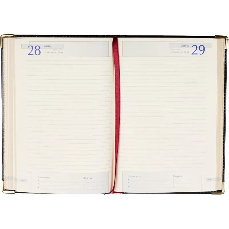 Ежедневник полудатированный черный А5 IMPERIUM 3-023/120