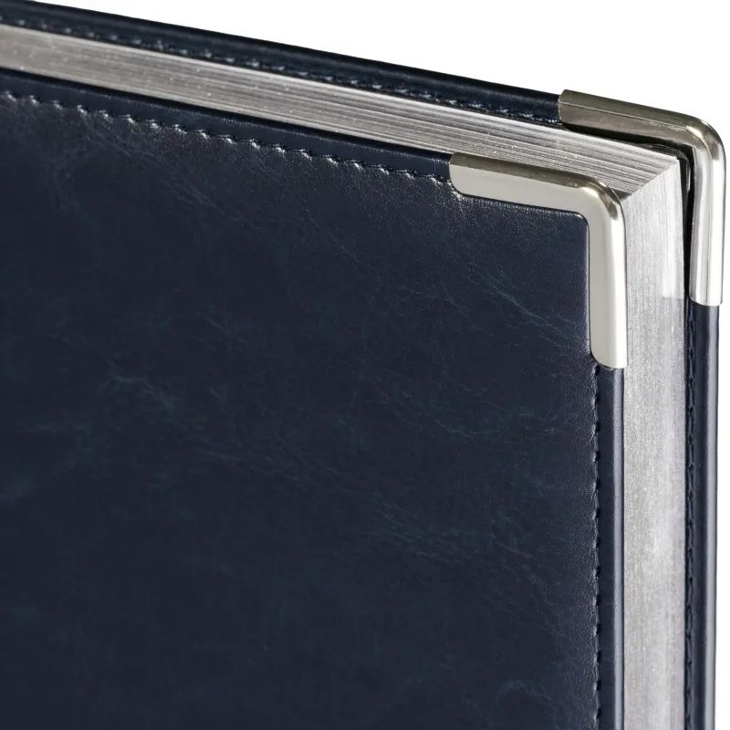 Ежедневник полудатированный А5+, 208л, BOSS темно-синий 3-404/272