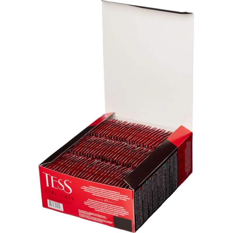 Чай TESS Эрл Грей 100 пак/уп