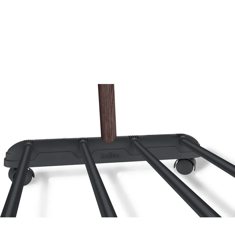 Вешалка EL_гардеробная CH-4345 черный/темный орех (911201/В1-65)