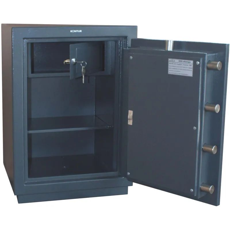 Сейф D_ ПК-10т взломостойкий 1класс, ключ.замок