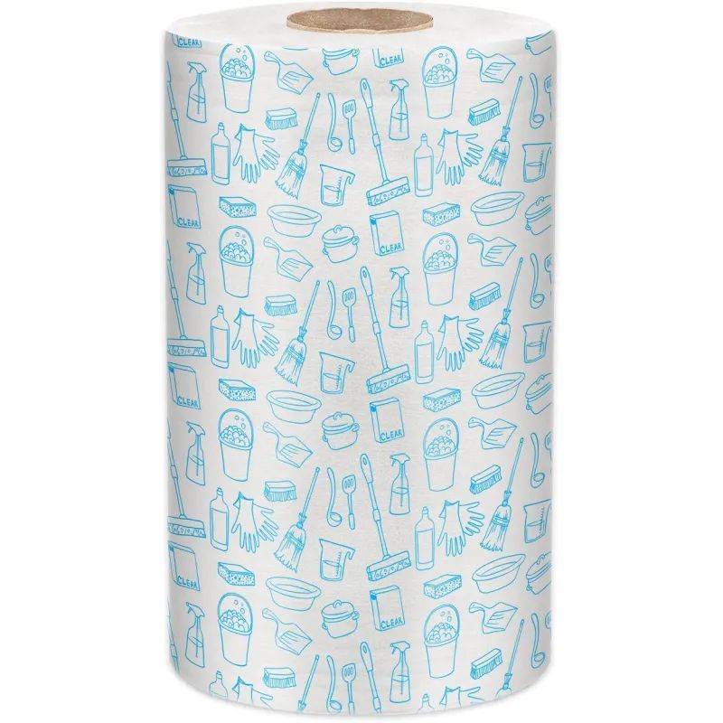 Салфетки хозяйственные Luscan спанлейс 45г/м2, 25х30см, 100л/рул