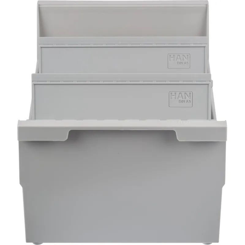 Картотека для карточек А5 на 1000шт HAN открытая &#039;855/0-11