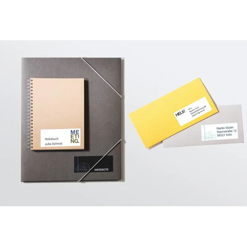 Этикетки самоклеящиеся 3425 универсал. 105х57мм, IJ+L+K+CL,1000шт/уп