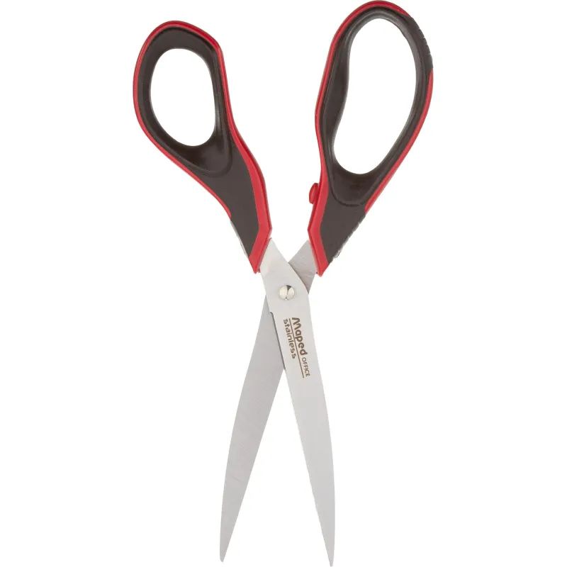 Ножницы Maped ADVANCED SOFT GEL 210мм эргон.ручки,гел.встав,крас/чер,499210