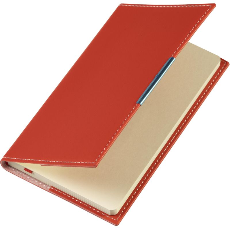 Еженедельник недатированный красный А6  METROPOL, 3-492/02