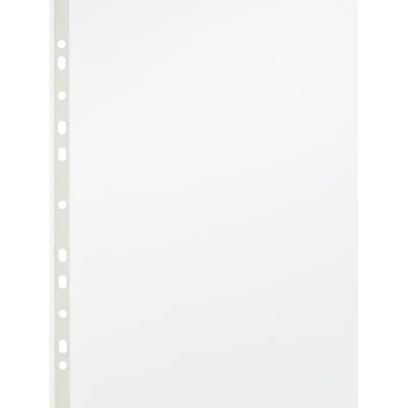 Файл-вкладыш перфорированная А4 100шт., гладкая Элементари 0,030 мм