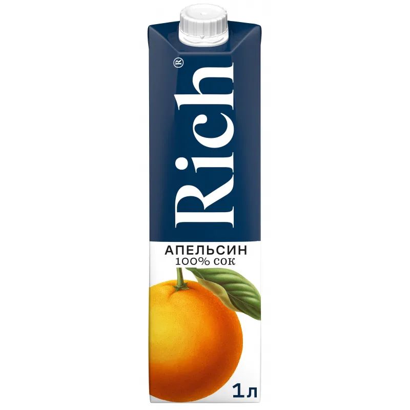 Нектар Rich апельсин 1л