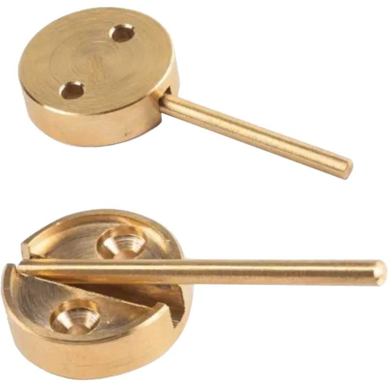 Опечатывающее устройство металл. с флажком, диаметр 29 мм, латунь