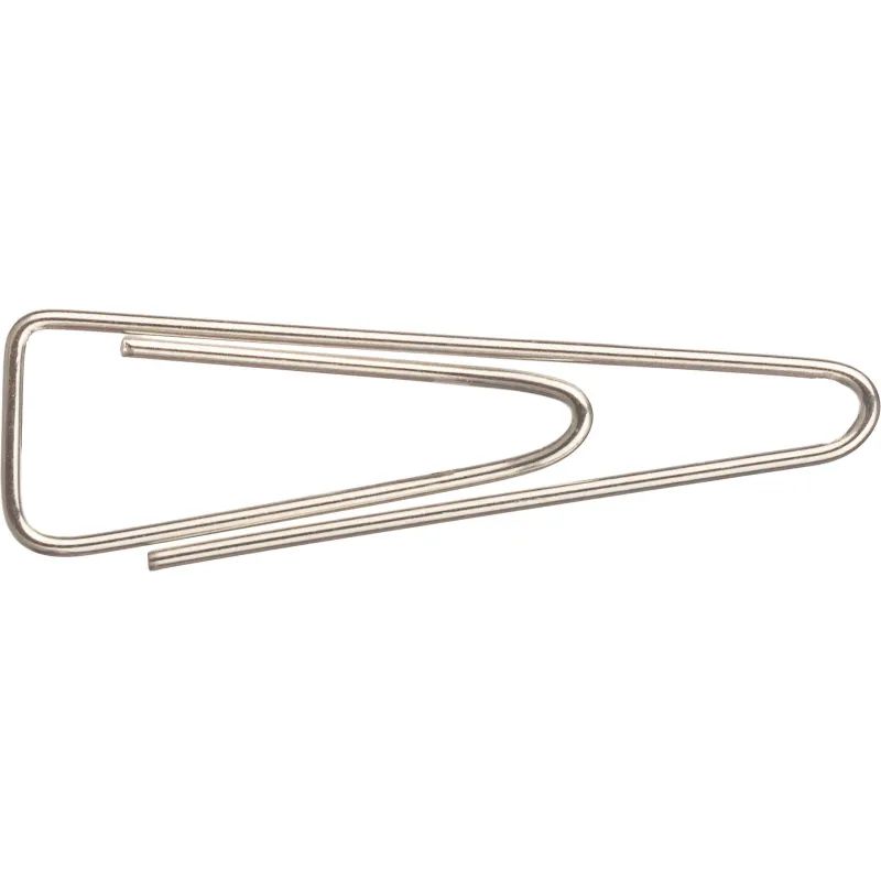 Скрепки Attache с отгибом,никелированные,треугольн,31 мм,негофрир,100 шт/уп