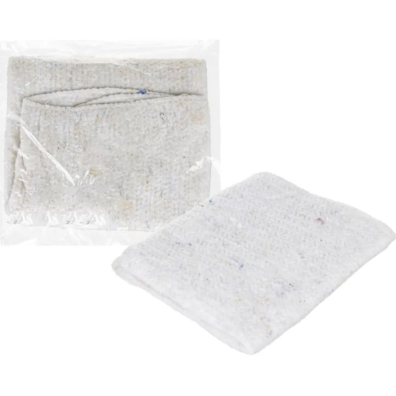 Тряпка для пола белая 50х60 см редкопрошивная 180г/м2