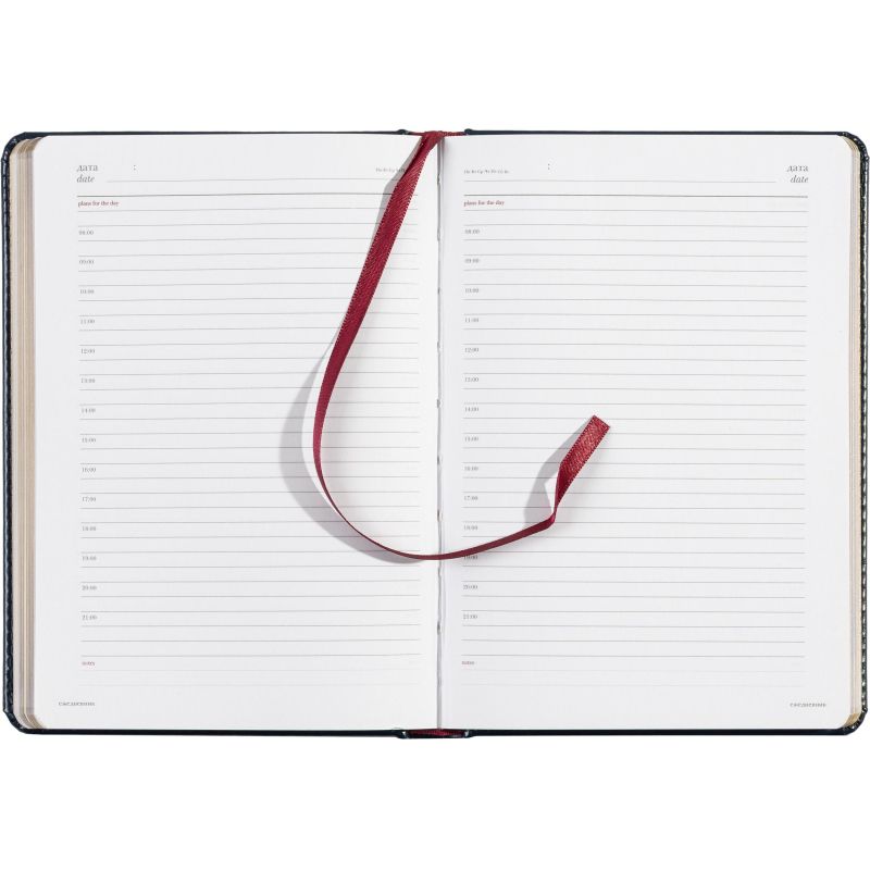 Ежедневник недатированный синий,А5,145х205мм,136л, Sidney NEBRASKA 3-128/04