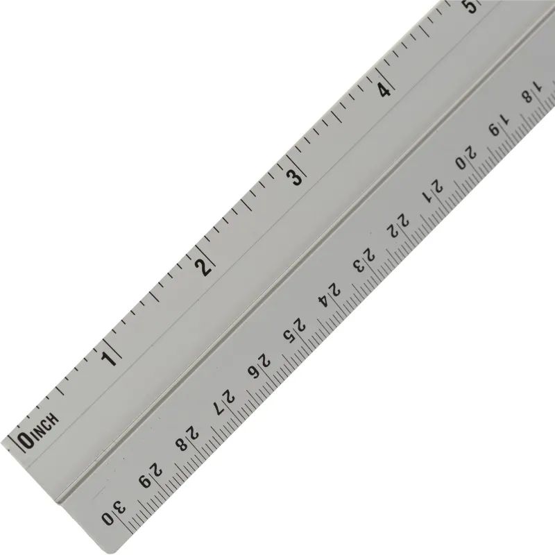 Линейка металлич. 30см Attache Line