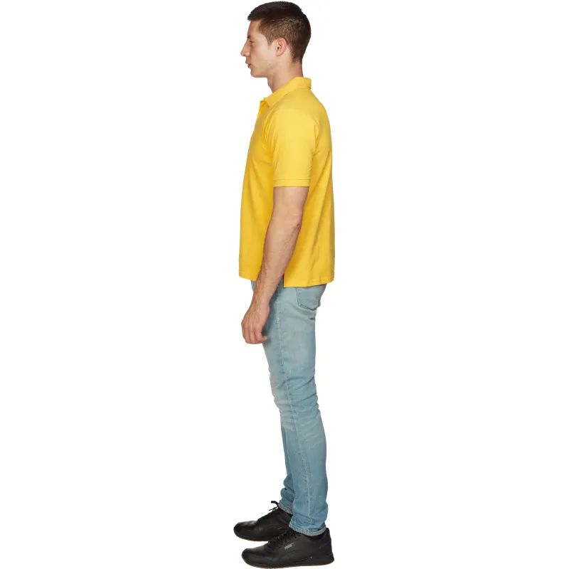 Рубашка Поло (190г.) кор.рукав желт.(XL)