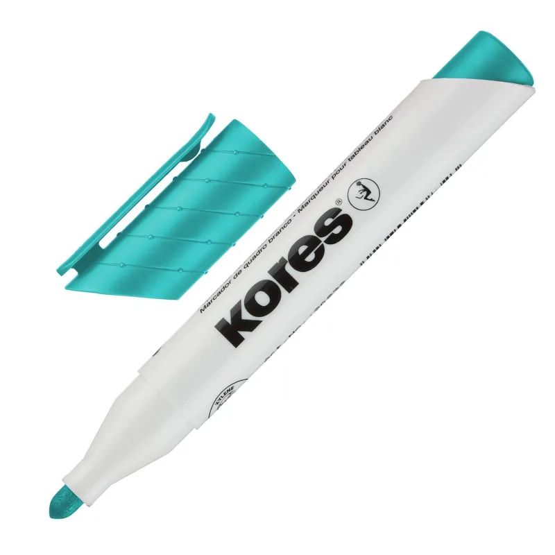 Набор маркеров для белых досок KORES 3мм 6шт/уп 20802