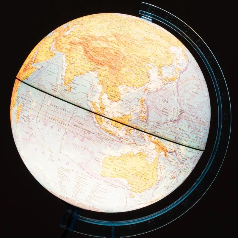 Глобус 250мм,подсветка,Серия Классик Евро