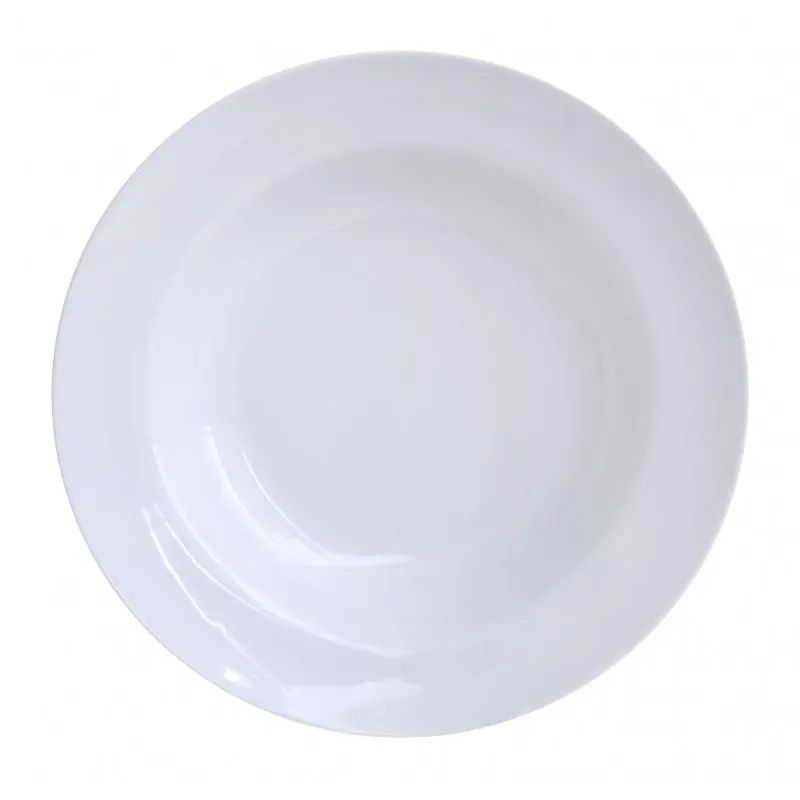 Тарелка глубокая,фарфор белая Идиллия d=200мм (4С0247)