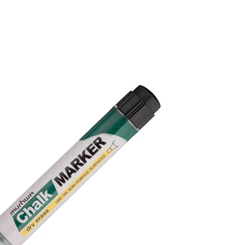 Маркер меловой MunHwa, CM-01, чёрный, 3мм