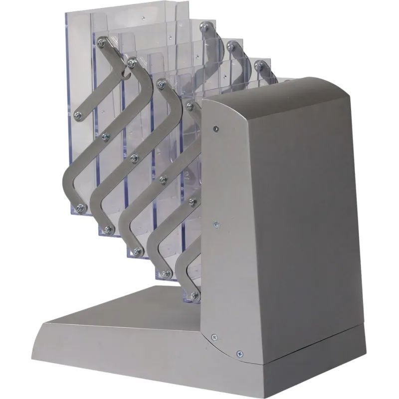 Буклетница Стойка Attache складная для печ. прод., 5 карманов А4, мобильная