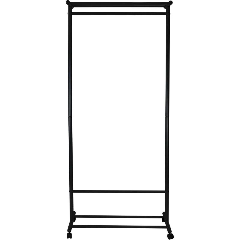 Вешалка МЕ_напольная М 9, колеса, чёрный