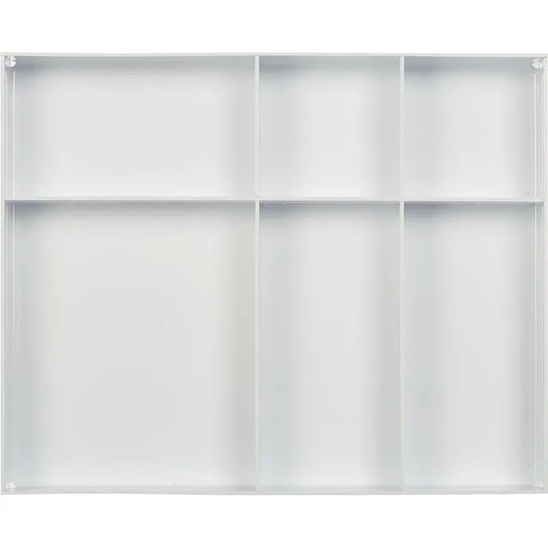 Лоток горизонтальный вложение в бокс или ящик стола, 6 отделений,40х255х315