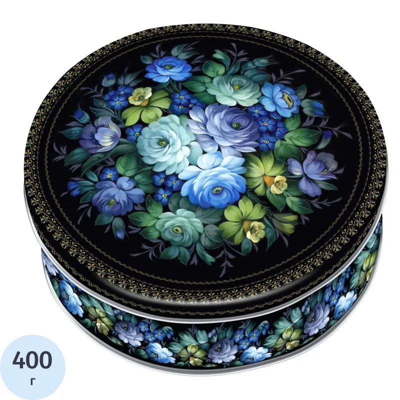 Печенье сдобное со сливочным маслом Русские узоры, 400гр МС-4-2