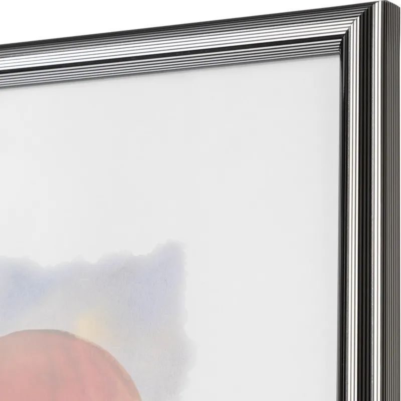 Рамка пластиковая А3 серебряного цвета 513