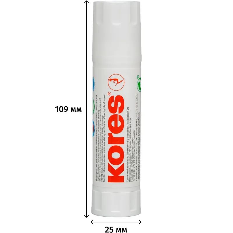 Клей-карандаш 20г KORES paper Stick 17203