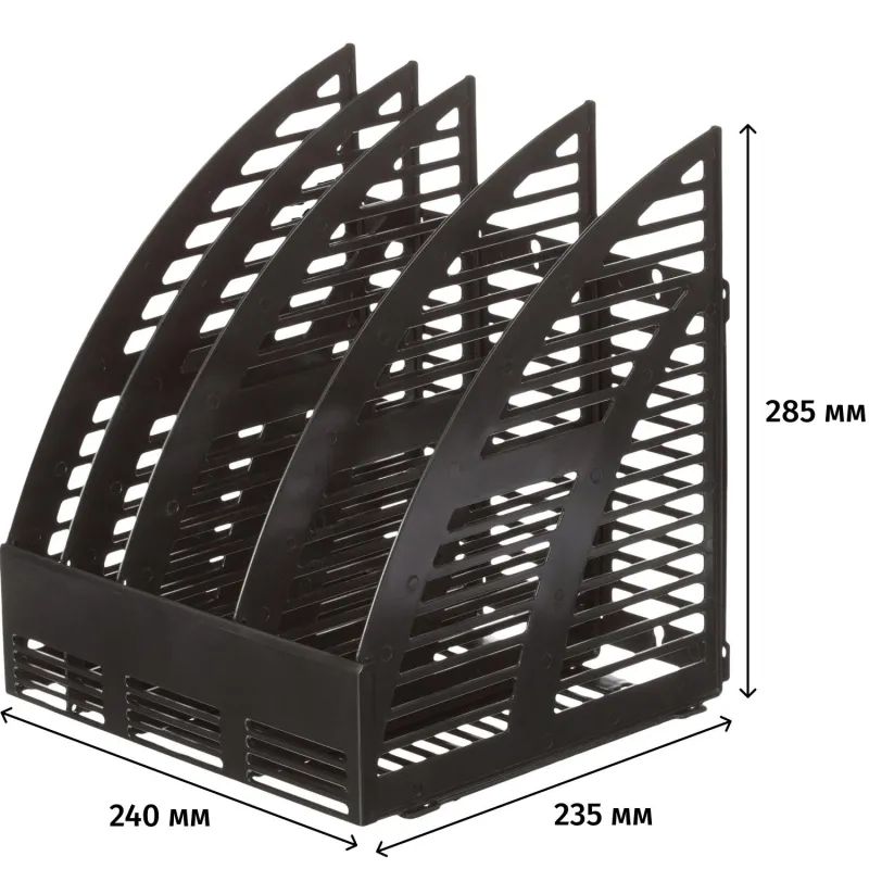 Лоток вертикальный Attache сборный 4 отделения