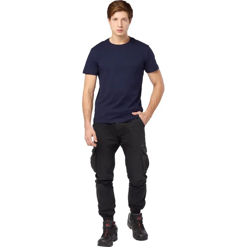 Футболка (160 г.) с кор.рукавом т.-син.(XXL)