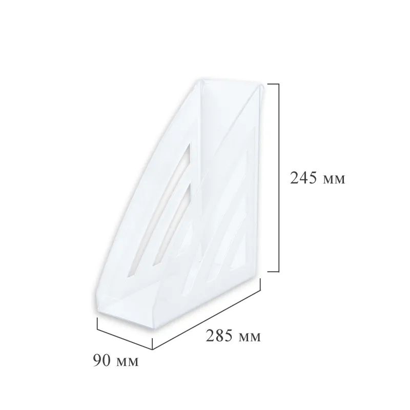 Лоток вертикальный Attache City 90мм прозрачн