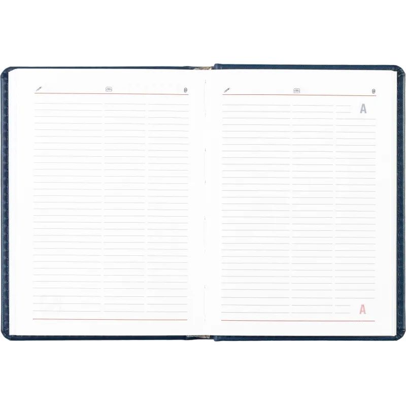 Ежедневник недатированный синий,А6,110х155мм,176л,ATTACHE Сиам