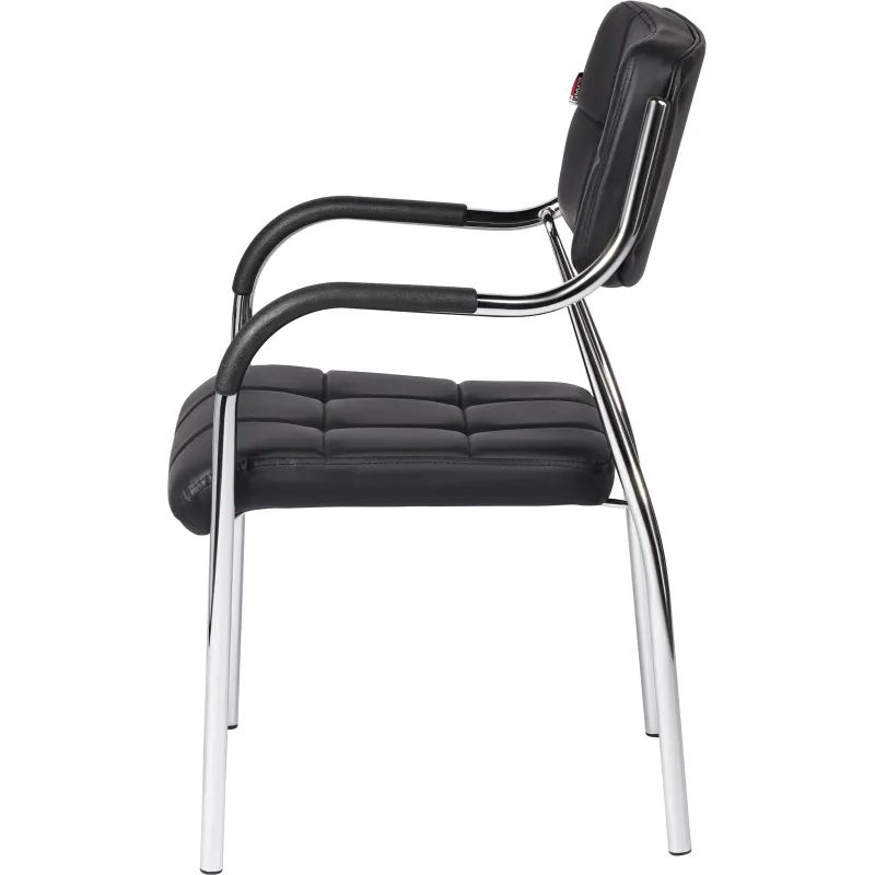 Стул BN_TQ_Стул Echair-805 VP кожзам черный, хром