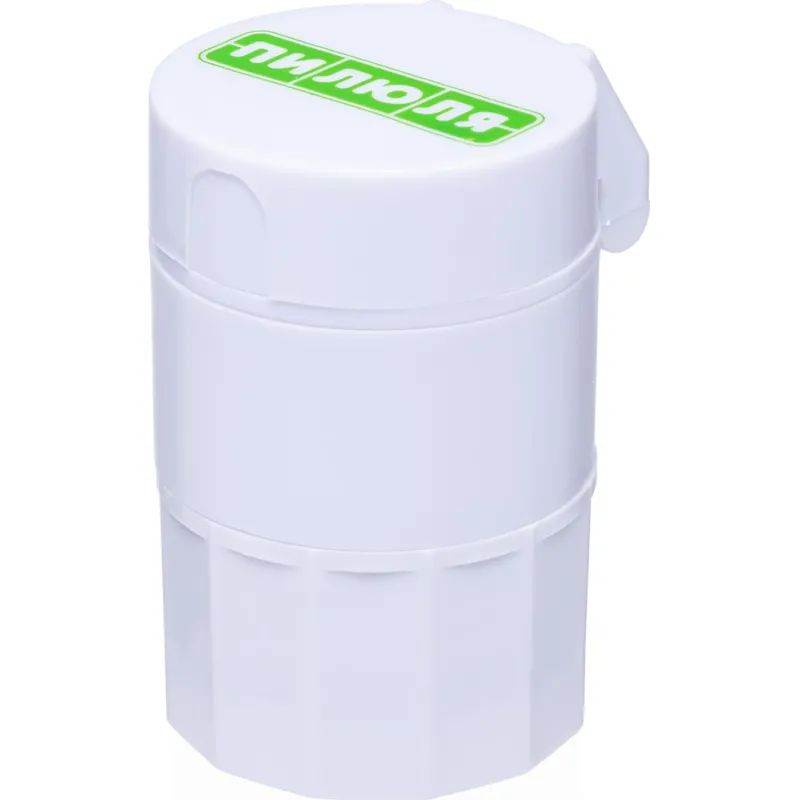 Таблетница с делителем, размельчителем и мензуркой ПИЛЮЛЯ