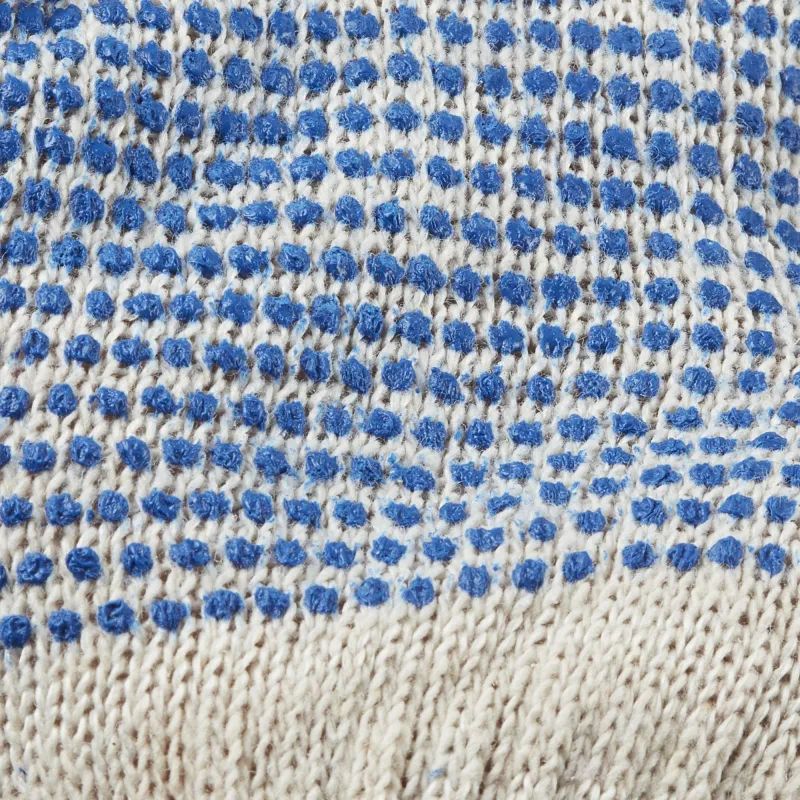 Перчатки защитные трикотажные Эконом ПВХ Точка 2 нити 28г 7 класс 300пар/уп