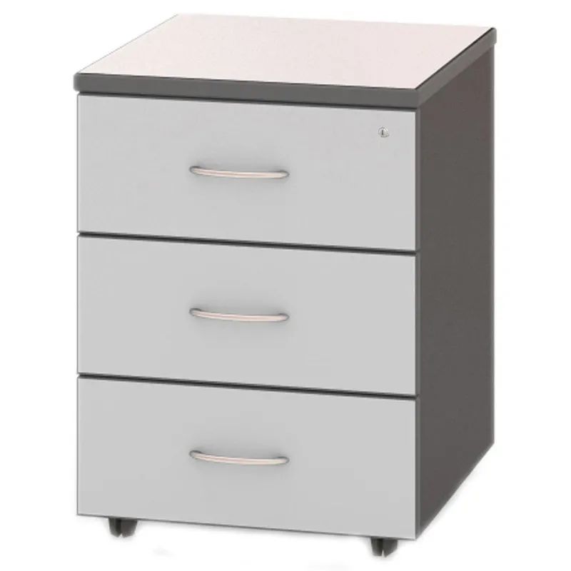 Тумба SH_Стратегия . выкат. с замком T08 61126 (500181) серый