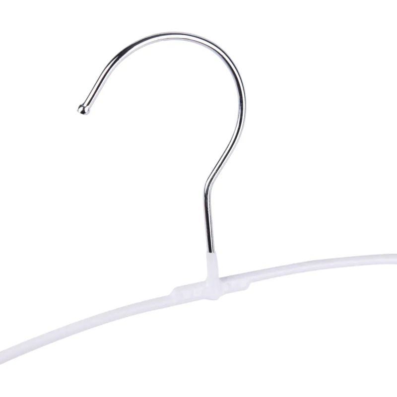Вешалка-плечики WW_Attache MHT001/MHP048 мет,прям,пок.ПВХ,р48-50 бел.УП10шт