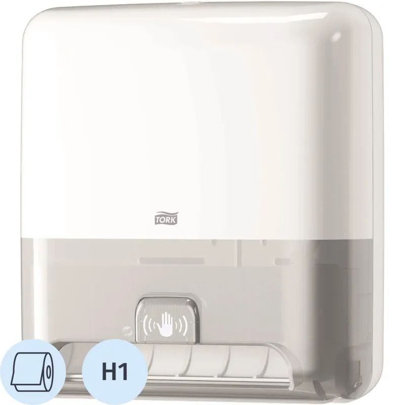 Диспенсер для полотенец в рулон Tork Matic H1 Intuition сенсор 551100 белый