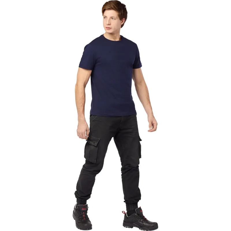 Футболка (160 г.) с кор.рукавом т.-син.(XXL)