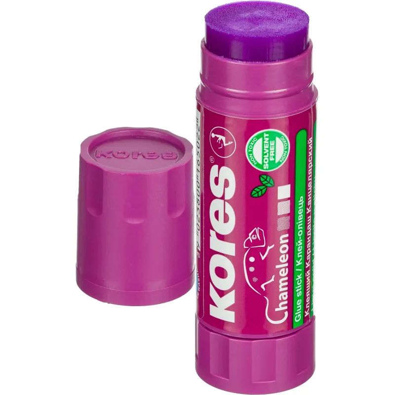 Клей-карандаш  15г KORES Chameleon (исчезающий цвет) &#039;16502