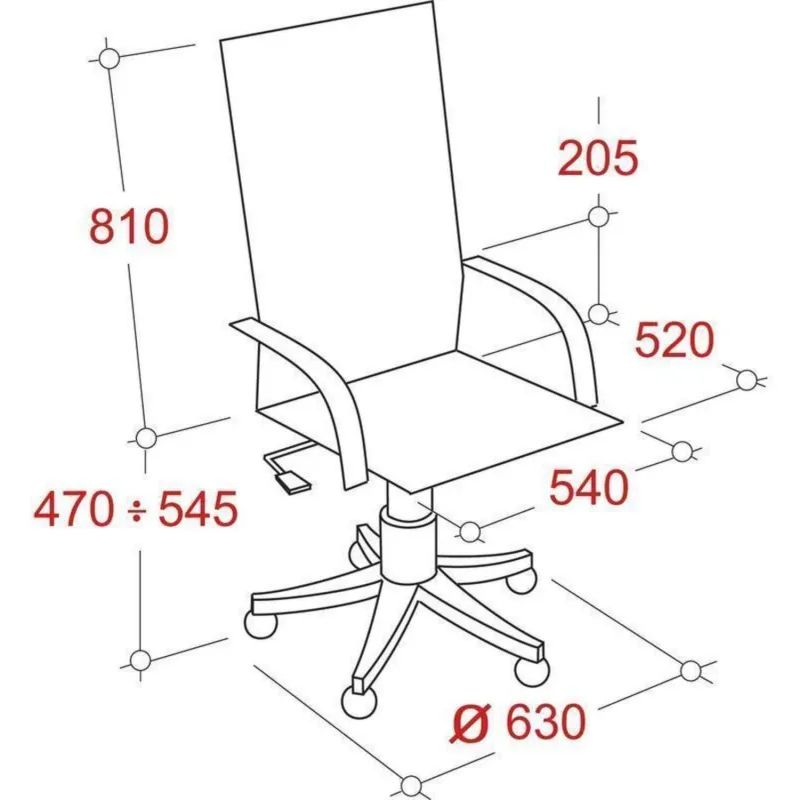 Кресло VB_EChair-651 TPU кожзам черный, сетка черая,металл