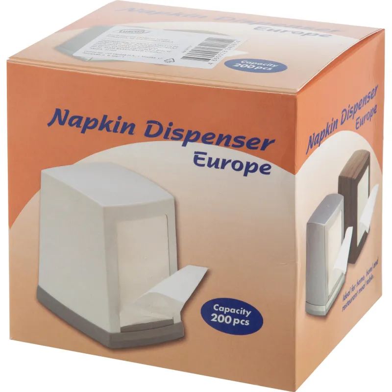 Диспенсер для салфеток Luscan Professional N2 серый пластик