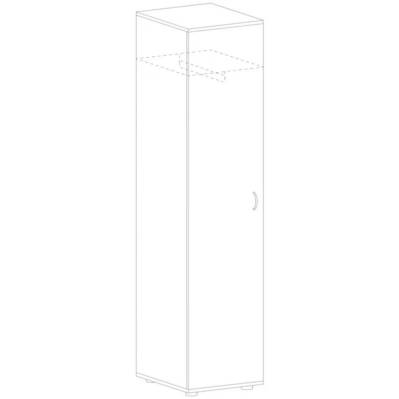 Гардероб SL Imago ГБ-1 орех (ГБ-К1,ДГ1)