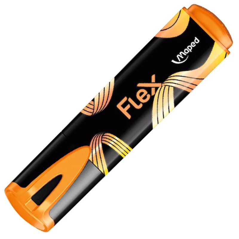 Набор текстовыделителей Maped FLUO PEP&#039;S FLEX,1-5мм,4цв/наб, 740300