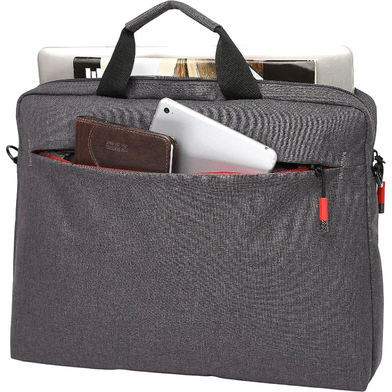 Сумка для ноутбука 15.6, Sumdex City (Red), серая, PON-201GY