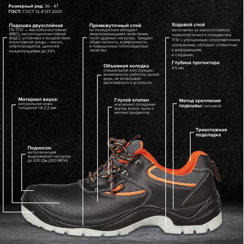 Полуботинки Премиум 1302ПК р.36