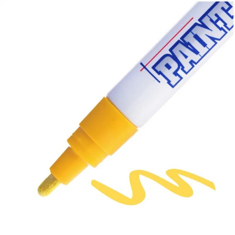 Маркер лаковый MunHwa 4 мм желтый