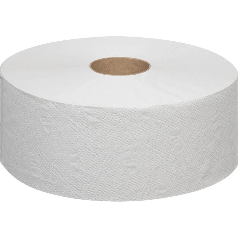 Бумага туалетная д/дисп 1сл бел макул втул 420м 6рул/уп 420W1