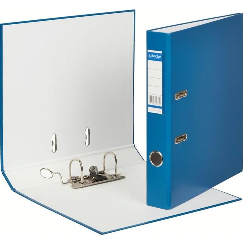 Папка-регистратор ECONOMY б/мет.уг.,50мм,т-син,ПБП1,карм.кор